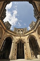 Biosphoto | 1606026 | The unfinished chapels, Capelas Imperfeitas, in the Dominican monastery Mosteiro de Santa Maria da Vitoria, UNESCO World Heritage Site, Batalha, Portugal, Europe | © Florian Kopp / imageBROKER / Biosphoto