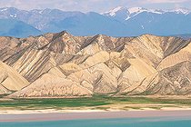 Biosphoto | 2551408 | Tien Shan Mountains surrounding Lake Toktogul, Kyrgyzstan | &copy; Bastien Chaix / Biosphoto