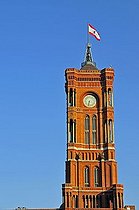 Biosphoto | 1601579 | Tower, Rotes Rat haus or Red City Hall, at Alexanderplatz Square in Berlin, Germany, Europe | © Walter G. Allgoewer / imageBROKER / Biosphoto