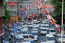 Biosphoto | 1534263 | Traffic chaos in Trabzon at the Black Sea coast, Turkey | &copy; Walter G. Allgoewer / imageBROKER / Biosphoto