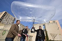 Biosphoto | 1251140 | Using the ball for thermographic measurements France | &copy; Michel Gunther / Biosphoto