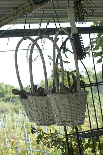 Biosphoto | 1200970 | Various tools to allotments Aygalades Marseille France | &copy; Philippe Giraud / Biosphoto