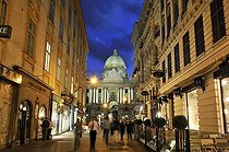 Biosphoto | 1602088 | View from Kohlmarkt towards Hofburg, Vienna, Austria, Europe | © Florian Kopp / imageBROKER / Biosphoto