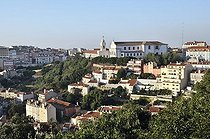 Biosphoto | 1600491 | View of the Mosteiro Nossa Senhora da Graca monastery and church in the Alfama district, Lisbon, Portugal, Europe | © Florian Kopp / imageBROKER / Biosphoto