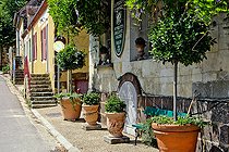 Biosphoto | 2575190 | Village of La Perrière, the 'Pearl of the Perche', Orne, Normandy, France. Situated in the heart of the Perche region, a small village of character, one of the most beautiful villages in France, built on a spur, an embroidery town with a rich heritage close to the Bellème forest. | &copy; Michel Gile / Biosphoto