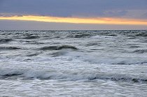 Biosphoto | 1607549 | Waves, morning mood, Baltic Sea, Ruegen, Mecklenburg-Western Pomerania, Germany, Europe | &copy; Kevin Proennecke / imageBROKER / Biosphoto