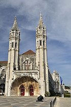 Biosphoto | 1600310 | West wing of the Hieronymites Monastery, Mosteiro dos Jeronimos, UNESCO World Heritage Site, Manueline style, Portuguese late-Gothic, Belem, Lisbon, Portugal, Europe | © Florian Kopp / imageBROKER / Biosphoto