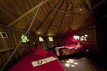 Biosphoto | 1251436 | Wooden shed indoor | &copy; Franck Fouquet / Biosphoto