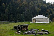 Biosphoto | 1251325 | Yourte mongole | &copy; Franck Fouquet / Biosphoto