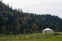Biosphoto | 1251324 | Yurt from Mongolia | &copy; Franck Fouquet / Biosphoto