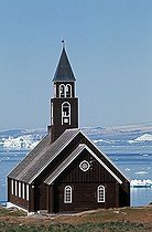 Biosphoto | 1602777 | Zion Church in lulisaat, Greenland | © Walter G. Allgoewer / imageBROKER / Biosphoto