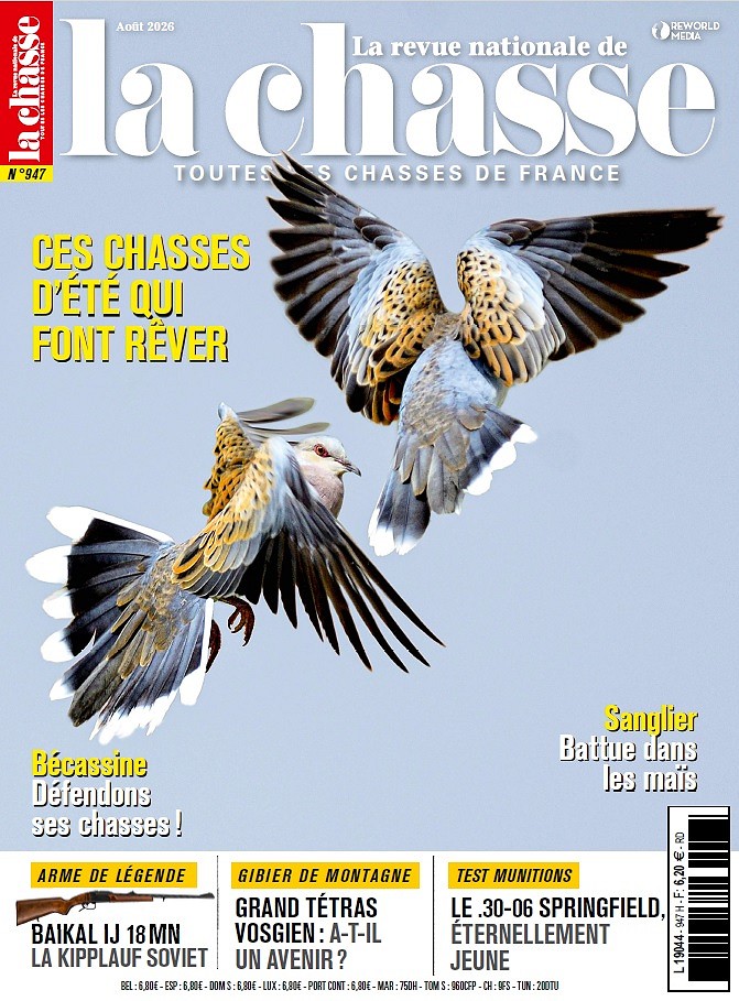 La Revue Nationale de la Chasse, juillet 2026. Photo David Tipling / Biosphoto
